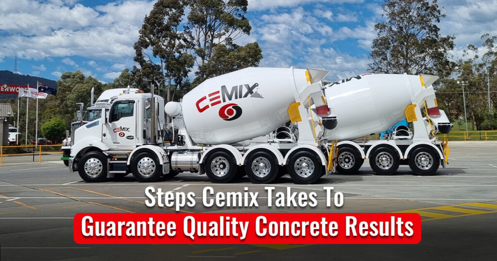 Cemix quality concrete process