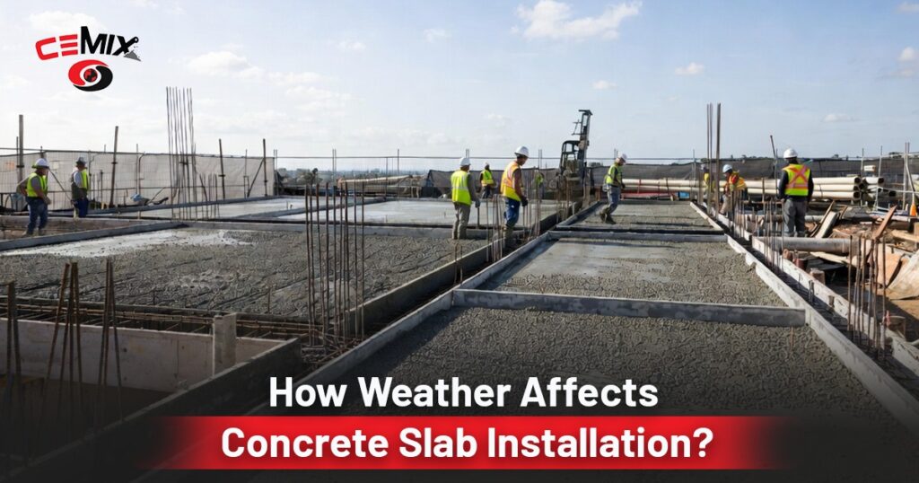 How Does Weather Affect Concrete Slab Installation?