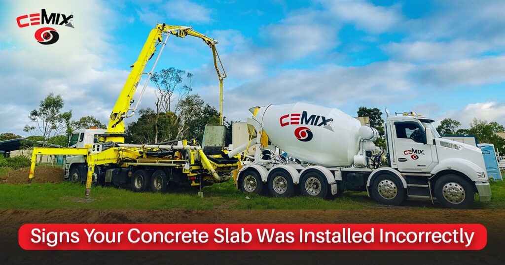 Signs Your Concrete Slab Was Installed Incorrectly